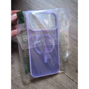 iPhone 17ProMax case. Translucent Purple NEW. Magsafe Compatible